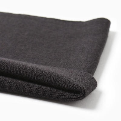 Шапка детская KAFTAN со снудом, чёрная, размер 48-52