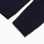 Комплект для мальчиков (джемпер, брюки), ТЕРМО, цвет тёмно-синий, рост 128 см - Фото 2