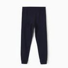 Комплект для мальчиков (джемпер, брюки), ТЕРМО, цвет тёмно-синий, рост 128 см - Фото 2