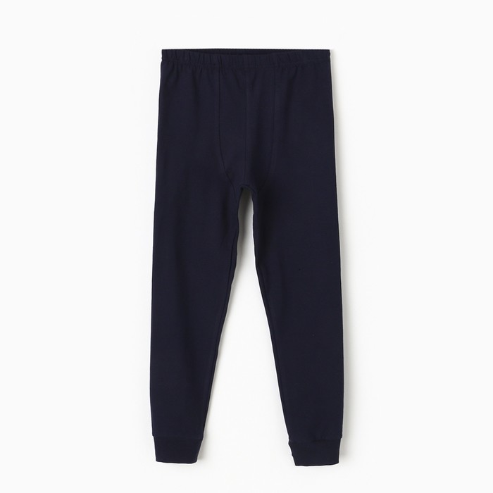 Комплект для мальчиков (джемпер, брюки), ТЕРМО, цвет тёмно-синий, рост 128 см