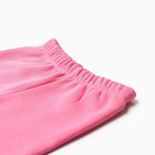 Костюм для девочек (свитшот, брюки), НАЧЁС, цвет фуксия, рост 104 см - Фото 7