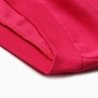 Костюм для девочек (свитшот, брюки), НАЧЁС, цвет фуксия, рост 98 см - фото 23378396