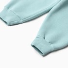 Костюм для девочек (свитшот, брюки), НАЧЁС, цвет бирюзовый, рост 104 см - фото 23185450