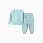 Костюм для девочек (свитшот, брюки), НАЧЁС, цвет бирюзовый, рост 98 см - фото 24987193