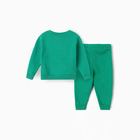 Костюм детский (свитшот, брюки), НАЧЁС, цвет зелёный, рост 98 см - фото 24987233