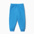 Костюм для мальчиков (толстовка, брюки), НАЧЁС, цвет синий, рост 104 см - Фото 6