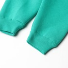 Костюм для мальчиков (толстовка, брюки), НАЧЁС, цвет зелёный, рост 104 см - Фото 8