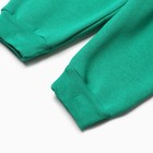 Костюм для мальчиков (толстовка, брюки), НАЧЁС, цвет зелёный, рост 98 см - Фото 6