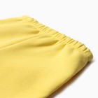 Костюм для мальчиков (толстовка, брюки), НАЧЁС, цвет жёлтый, рост 104 см - фото 25574827