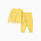 Костюм для мальчиков (толстовка, брюки), НАЧЁС, цвет жёлтый, рост 104 см - фото 25574829