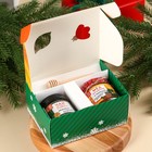 Подарочный набор «С новым годом: Крепкого иммунитета»: алтайский мёд с пыльцой 240 г., ягодно-травяной чай 50 г., ложка для мёда - Фото 2