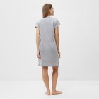 Платье домашнее женское с карманами «Корона Mе», цвет серый меланж, размер 48 10135623