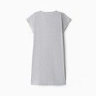 Платье домашнее женское с карманами «Корона Mе», цвет серый меланж, размер 48 10135623