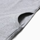 Платье домашнее женское с карманами «Корона Mе», цвет серый меланж, размер 48 10135623