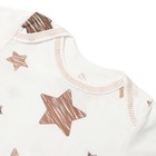 Боди Bloom Baby Звездочки с кор. рукавом, р. 74 см, молочный - Фото 2