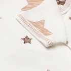 Боди Bloom Baby Звездочки с кор. рукавом, р. 80 см, молочный - Фото 3