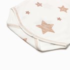 Боди Bloom Baby Звездочки с кор. рукавом, р. 80 см, молочный - Фото 4