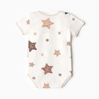 Боди Bloom Baby Звездочки с кор. рукавом, р. 86 см, молочный - Фото 6