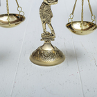 Подсвечник, 6×6×16 см, латунь - Фото 4