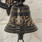 Рында «Колокол с якорем», 16×11×8 см, латунь - Фото 4