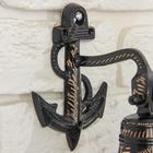 Рында «Колокол с якорем», 16×11×8 см, латунь - Фото 6