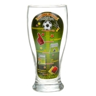 Бокал пивной "Смотрим футбол правильно", 500 мл - Фото 1