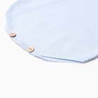 Комбинезон детский вязаный MINAKU, рост 92-98, цвет голубой - фото 24039184