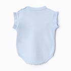 Комбинезон детский вязаный MINAKU, рост 92-98, цвет голубой - фото 24039185