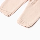 Комбинезон детский вязаный MINAKU, рост 80-86, цвет бежевый - фото 24039199