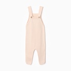 Комбинезон детский вязаный MINAKU, рост 80-86, цвет бежевый - фото 24039200