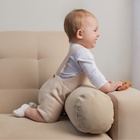 Комбинезон детский вязаный MINAKU, рост 80-86, бежевый 9852915