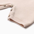 Комбинезон детский вязаный MINAKU, рост 80-86, бежевый 9852915