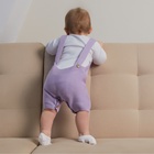 Комбинезон детский вязаный MINAKU, рост 62-68, лавандовый - фото 109395329 Комбинезон детский вязаный MINAKU, рост 62-68, лавандовый - фото 109395329