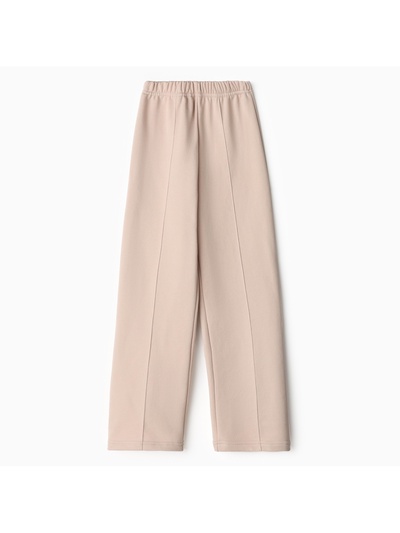 Брюки для девочки MINAKU, бежевые, рост 134 см