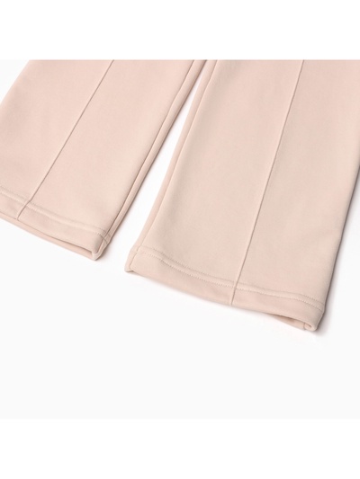 Брюки для девочки MINAKU, бежевые, рост 158 см