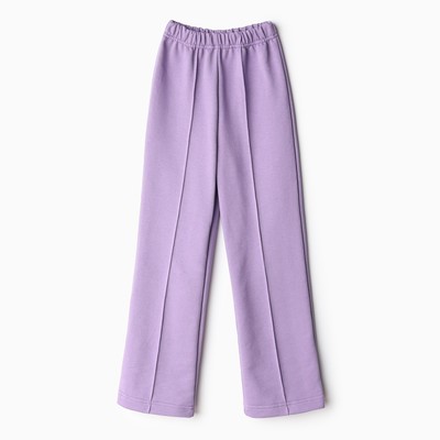 Брюки для девочки MINAKU, лавандовые, рост 146 см