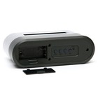 Часы настольные - органайзер для канцелярии: будильник, термометр, календарь, 15.1 х 4.7 см - Фото 4