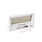 Часы - будильник электронные, настольные, термометр, календарь, гигрометр, 13.3×7.4 см, белые - Фото 3