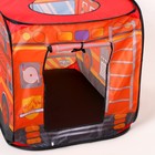 Детская игровая палатка «Пожарная машина» 70 × 70 × 110 см - фото 4113879