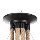 Светильник "Рональд" 8хЕ27 60Вт черный 75х75х75см - фото 24159828