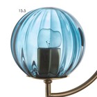 Бра «Джавиер» Е27 40 Вт золото-синий 22.7×15 см - Фото 5