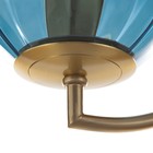 Бра «Джавиер» Е27 40 Вт золото-синий 22.7×15 см - Фото 6