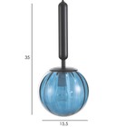 Светильник BayerLux "Джавиер" Е14 40Вт черно-синий 15х15х35-185 см - Фото 6