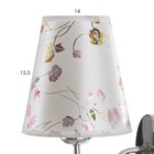 Бра "Сенди" Е27 40Вт хром - фото 23174850