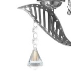 Бра "Федерика" Е27 40Вт хром 12х16,5х28 см 9847891 - фото 11509499