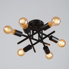 Люстра «Аднес» 6хЕ27 40 Вт черный BayerLux - фото 37945339