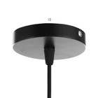 Светильник BayerLux «Лоффи» Е27 40 Вт черный 15×15×14-134 см - фото 4039772