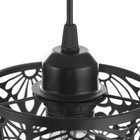 Светильник BayerLux «Лоффи» Е27 40 Вт черный 15×15×14-134 см - фото 4039775