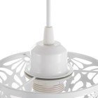 Светильник «Лоффи» Е27 40 Вт белый 15×15×14-134 см BayerLux - фото 5035999