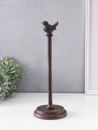 Фигурка чугун, держатель для полотенец бумажных «Птичка», 12×12×33 см - Фото 3